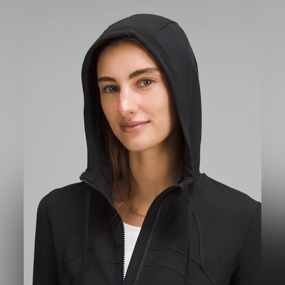 Lululemon Women’s Define Hooded Jacket Nulu Black Size 6 - Picture 4 of 7